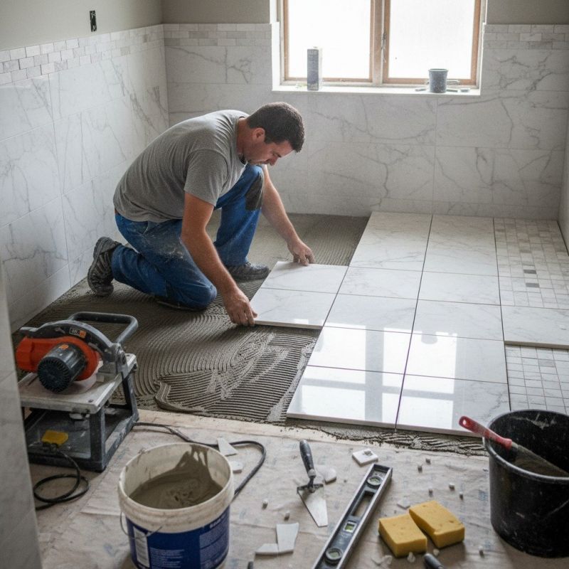 Terrazzo Tile Installation in Alpharetta, GA