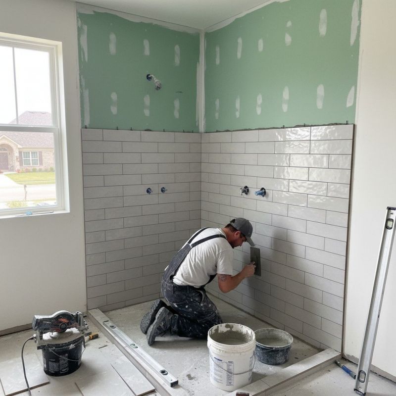 Tile Shower Pan Installation in Boise, ID